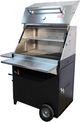 Hasty Bake Gourmet Pro 30" Black/Stainless Steel Dual Finish Charcoal Freestanding Grill-1