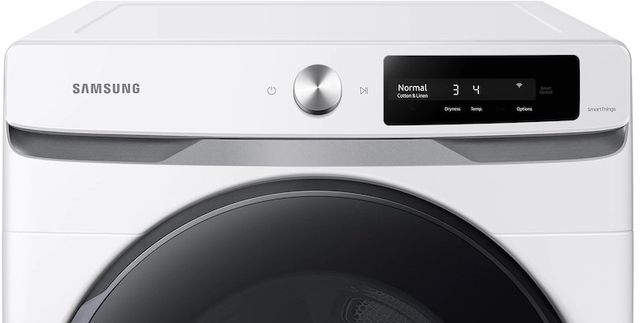Samsung 7.5 Cu. Ft. White Gas Dryer-2