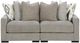 Signature Design by Ashley® Asland Court 2-Piece Pebble Small Spaced Sectional-0