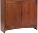 Whittier Wood® Furniture Customizable McKenzie 36" x 84" Bookcase with Doors-2