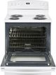 GE® 30" White Freestanding Electric Range-1