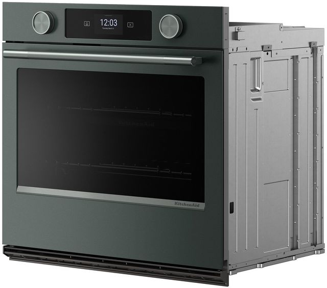 KitchenAid® 30" Juniper Smart Single Electric Wall Oven with Intelligent Cooking Camera-4