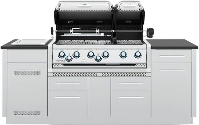 Broil King® Imperial™ S 690i 6-Burner Stainless Steel Built In Natural Gas Grill-1