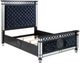 ACME Furniture Varian II Black/Dark Navy Eastern King Panel Bed-3