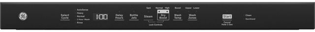 GE® 24" Black Built In Dishwasher-3