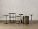 Currey & Company Pascal Brass Accent Table-1