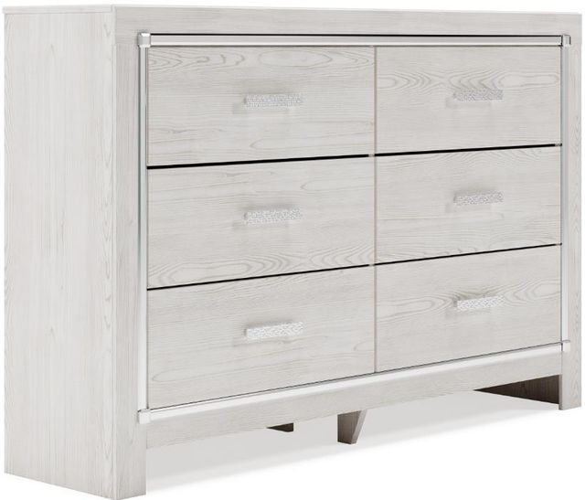 Signature Design by Ashley® Altyra 3-Piece White Queen Bookcase Headboard Bed Set-2