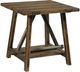Hammary® Tamarack Rustic Brown Rectangular End Table-0