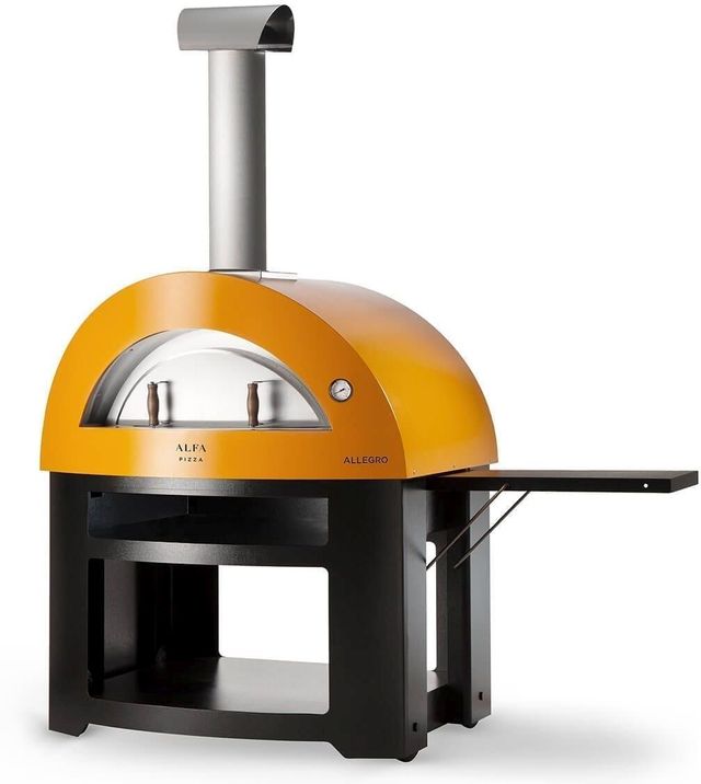 Alfa Outdoor Fire Yellow Allegro Top Oven-3
