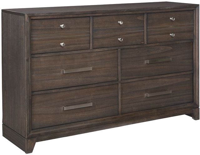 Signature Design by Ashley® Brueban 2-Piece Brown King Panel Storage Bed Set-2