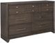 Signature Design by Ashley® Brueban 2-Piece Brown King Panel Storage Bed Set-2