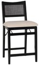 Powell® Beaux Black Folding Counter Stool-0