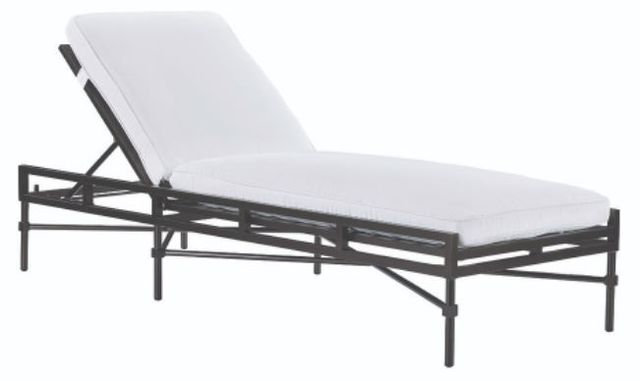 Lane Venture® Langham Dark Bronze/White Adjustable Chaise-0
