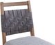 Intercon Oslo Gray/Weathered Chestnut Dining Side Chair-3