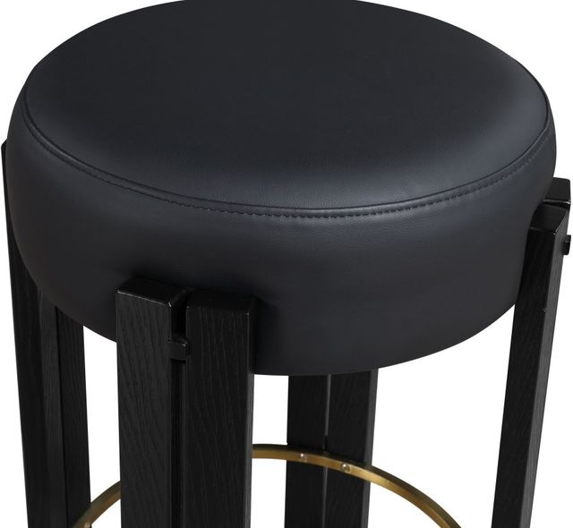 Meridian Furniture Harrison Black 26" Counter Stool-2