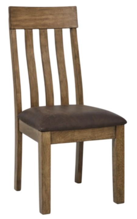 Signature Design by Ashley® Urbinforte Light Brown Upholstered Dining Side Chair
