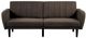 Furniture of America® Aristide Brown Futon Sleeper Sofa-2