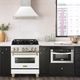 ZLINE Autograph Edition 30" White Matte Wall Mounted Range Hood-1