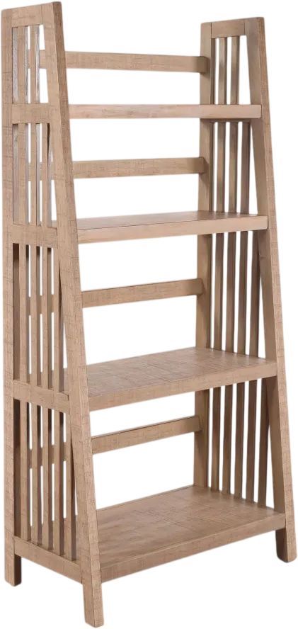 Sunny Designs™ Desert Rock Brown 60" Folding Bookcase-0