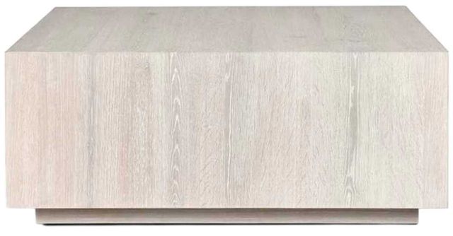 Classic Home Layne White 42" Square Coffee Table-2
