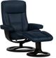 IMG® Comfort Customizable Nordic 21 Large Manual Recliner with Ottoman Ring Base-0