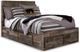 Benchcraft® Derekson 6-Piece Multi Gray Full Storage Panel Bed Set-1