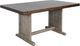 Sunny Designs™ Homestead Hills Tobacco Leaf Nook Table with Alpine Gray Base-0