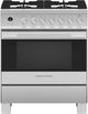 Fisher & Paykel 30" Brushed Stainless Steel Pro Style Dual Fuel Range-0