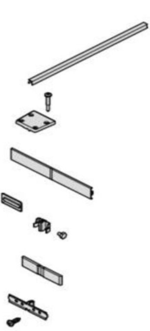 Liebherr Installation Kit for 24" Side by Side Refrigerators-1