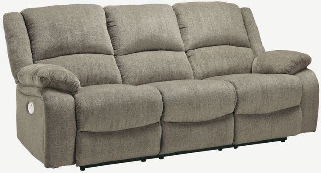 Signature Design by Ashley® Draycoll 3-Piece Pewter Living Room Set-1