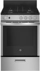 GE® 24" Stainless Steel Freestanding Gas Range-0