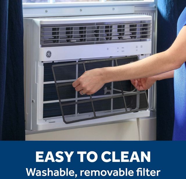 GE® 8,000 BTU's White Thru the Wall Air Conditioner-2