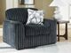 Signature Design by Ashley® Midnight-Madness Gunmetal Chair and a Half-1