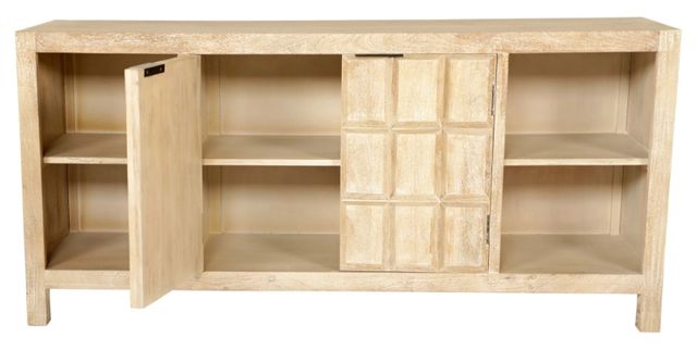 Parker House® Laguna Bleached Natural Console-2