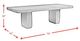 Elements International Donovan Black Rectangular Dining Table-3