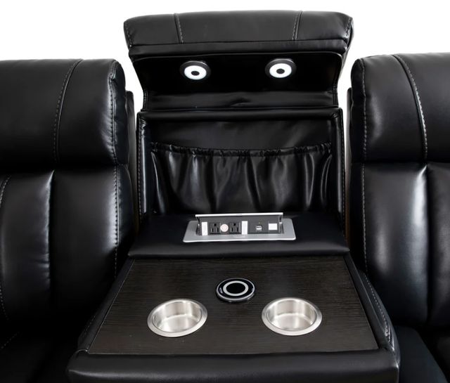 Parker House® Royce Midnight Power Reclining Sofa-3