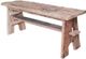 A & B Home Light Brown Rustic Garden Bench-0