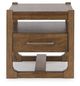 Signature Design by Ashley® Cabalynn Light Brown End Table-1