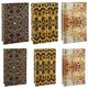 A & B Home 6-Piece Black/Gold Book Box Set-0