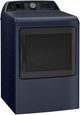 GE Profile™ 7.3 Cu. Ft. Sapphire Blue Front Load Gas Dryer with Steam and Washer Link-1