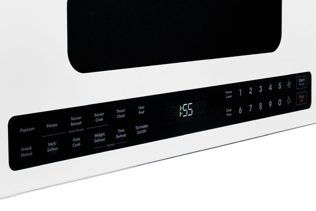 Unique Appliances Classic Retro 30" 1.2 Cu. Ft. Marshmallow White Over the Range Microwave-3