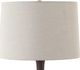 Uttermost® Rimini Matte Black Glaze Table Lamp-5