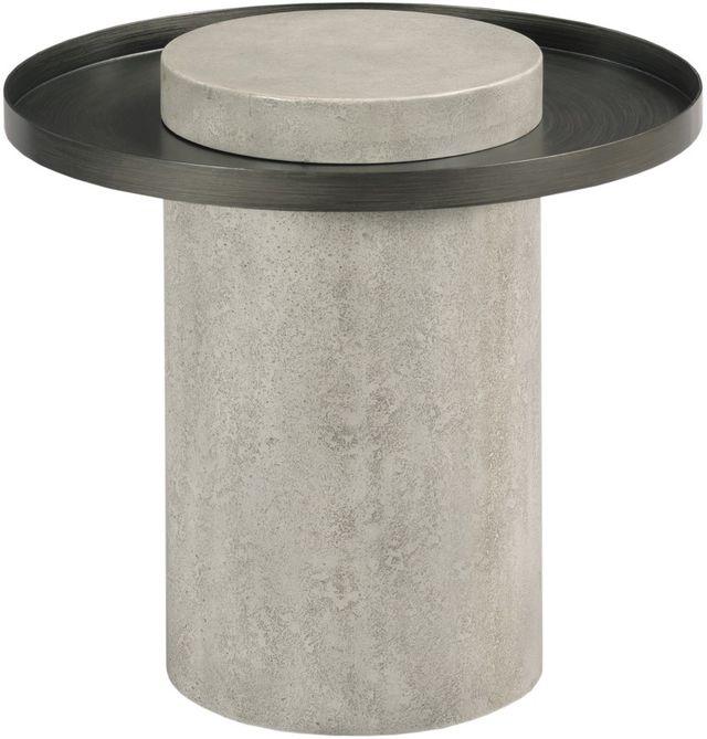 Hammary® Ala Carte Earthtone Short Chairside Table-0