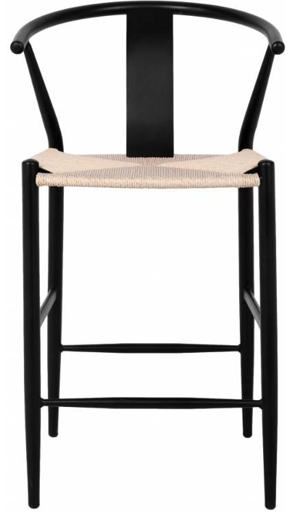 Meridian Furniture Beck Matte Black Stool-1