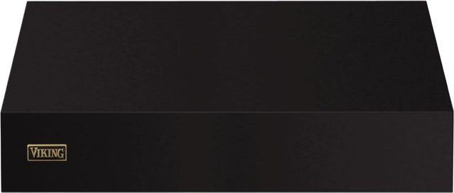 Viking 5 Series 36" Onyx Wall Mounted Range Hood with Brushed Brass Trim and Ventilator-0