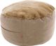 CordaRoy's® Nest Beige Bunny Fur Pouf Footstool-0