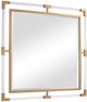 Uttermost® Balkan Metallic Gold Leaf Square Mirror-3