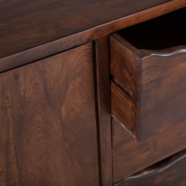 Home Trends & Design London Loft Walnut Sideboard-2