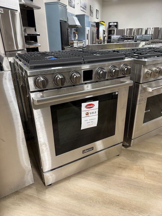 Dacor® 30" Silver Stainless Pro Style Natural Gas Range-0
