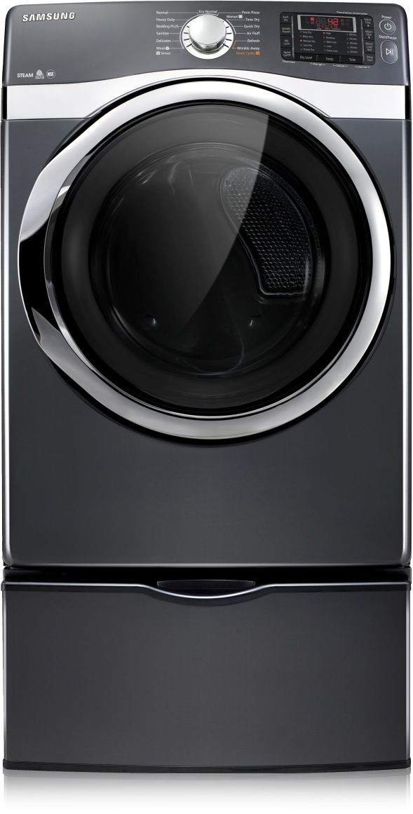 Samsung 7.5 Cu. Ft. Onyx Electric Dryer-1